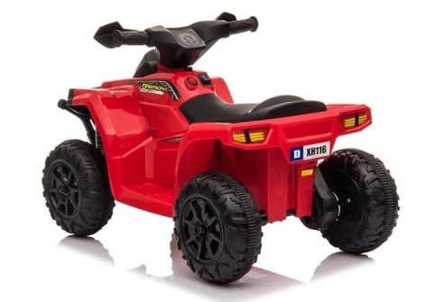 LEAN CARS Quad na akumulator XH116 Czerwony LEAN CARS Quad na akumulator XH116 Czerwony