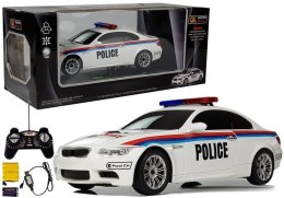 LEAN Toys Auto Zdalnie Sterowane Policja 1:18 R/C