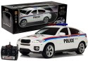 LEAN Toys Auto Zdalnie Sterowane Policja Coupe R/C