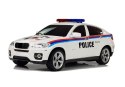 LEAN Toys Auto Zdalnie Sterowane Policja Coupe R/C