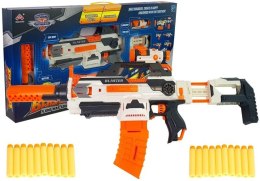 LEAN Toys Duży Pistolet na piankowe naboje do modyfikacji Złóż Sam