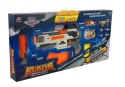 LEAN Toys Duży Pistolet na piankowe naboje do modyfikacji Złóż Sam