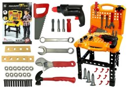LEAN Toys Duży Zestaw Majsterkowicza rozkładany w Walizce