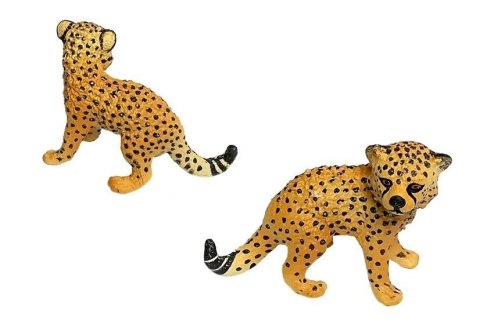 LEAN Toys Gepard Figurki Edukacyjne Dzikie Zwierzęta 4 Sztuki Sawanna LEAN Toys Gepard Figurki Edukacyjne Dzikie Zwierzęta 4 Sztuki Sawanna