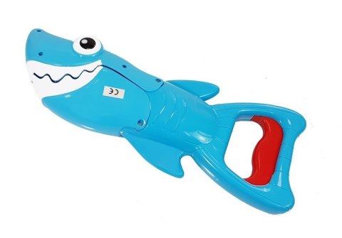 LEAN Toys Gra Kąpielowa Rekin Łowca Rybek Siatka Podbierak LEAN Toys Gra Kąpielowa Rekin Łowca Rybek Siatka Podbierak