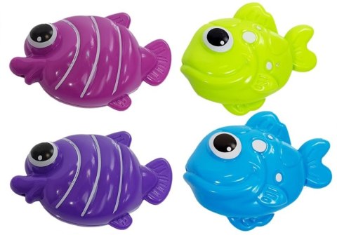 LEAN Toys Gra Kąpielowa Rekin Łowca Rybek Siatka Podbierak LEAN Toys Gra Kąpielowa Rekin Łowca Rybek Siatka Podbierak