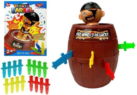 LEAN Toys Gra Ukłuj Pirata Wyskakujący Pirat LEAN Toys Gra Ukłuj Pirata Wyskakujący Pirat