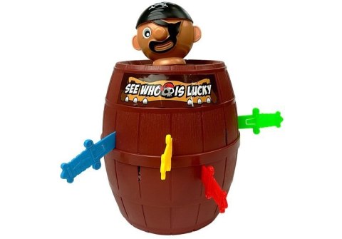 LEAN Toys Gra Ukłuj Pirata Wyskakujący Pirat LEAN Toys Gra Ukłuj Pirata Wyskakujący Pirat
