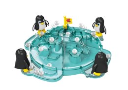 LEAN Toys Gra Zręcznościowa Pingwiny na Lodowcu Podbijanie Piłek