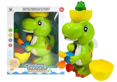 LEAN Toys Kąpielowy Dinozaur Młynek Tryskający Wodą LEAN Toys Kąpielowy Dinozaur Młynek Tryskający Wodą