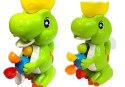 LEAN Toys Kąpielowy Dinozaur Młynek Tryskający Wodą