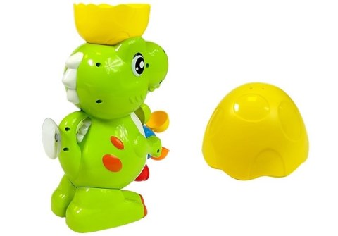 LEAN Toys Kąpielowy Dinozaur Młynek Tryskający Wodą LEAN Toys Kąpielowy Dinozaur Młynek Tryskający Wodą