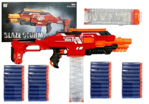 LEAN Toys Karabin Rolkowy na Strzałki duży Magazynek 40 szt LEAN Toys Karabin Rolkowy na Strzałki duży Magazynek 40 szt