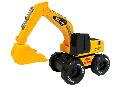 LEAN Toys Koparka z Napędem Frykcyjnym Dźwięki i Światła LEAN Toys Koparka z Napędem Frykcyjnym Dźwięki i Światła