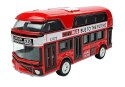 LEAN Toys Piętrowy Autobus Napęd Naciągowy 4 Kolorów