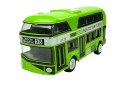 LEAN Toys Piętrowy Autobus Napęd Naciągowy 4 Kolorów