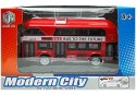 LEAN Toys Piętrowy Autobus Napęd Naciągowy 4 Kolorów