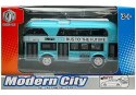LEAN Toys Piętrowy Autobus Napęd Naciągowy 4 Kolorów