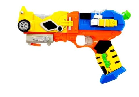 LEAN Toys Pistolet na Strzałki Piankowe Robot 2w1 Maska LEAN Toys Pistolet na Strzałki Piankowe Robot 2w1 Maska