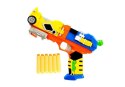 LEAN Toys Pistolet na Strzałki Piankowe Robot 2w1 Maska