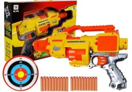 LEAN Toys Pistolet na piankowe Strzałki Pociski Karabin