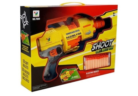 LEAN Toys Pistolet na piankowe Strzałki Pociski Karabin LEAN Toys Pistolet na piankowe Strzałki Pociski Karabin