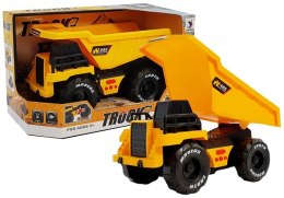 LEAN Toys Wywrotka ciężarówka żółta