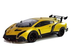 LEAN Toys Zdalnie Sterowane Sportowe Autko 1:10 Złote R/C