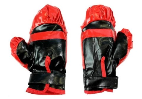 LEAN Toys Zestaw Bokserski Rękawice Tarcza Sporty Walki LEAN Toys Zestaw Bokserski Rękawice Tarcza Sporty Walki