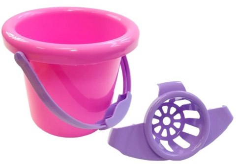 LEAN Toys Zestaw Do Sprzątania Na Wózku Odkurzacz Różowy LEAN Toys Zestaw Do Sprzątania Na Wózku Odkurzacz Różowy