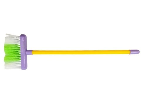 LEAN Toys Zestaw Do Sprzątania Na Wózku Odkurzacz Różowy LEAN Toys Zestaw Do Sprzątania Na Wózku Odkurzacz Różowy