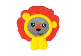 LEAN Toys Zestaw Grzechotek Gryzaków Kolorowe Zwierzątka Misiu Żabka