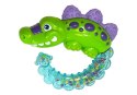 LEAN Toys Zestaw Grzechotek Gryzaków Kolorowe Zwierzątka Misiu Żabka