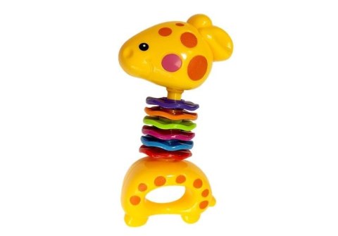 LEAN Toys Zestaw Grzechotek Gryzaków Kolorowe Zwierzątka Misiu Żabka LEAN Toys Zestaw Grzechotek Gryzaków Kolorowe Zwierzątka Misiu Żabka
