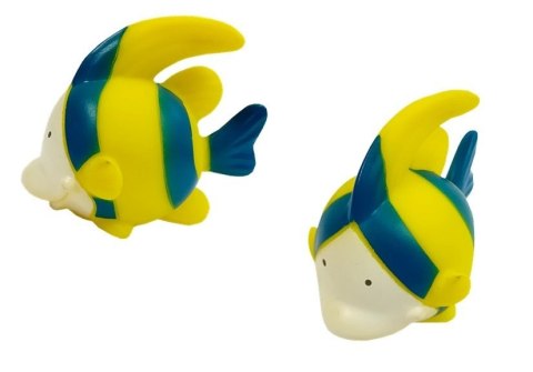 LEAN Toys Zestaw Gumowych Rybek do Kąpieli Strzelają Wodą LEAN Toys Zestaw Gumowych Rybek do Kąpieli Strzelają Wodą