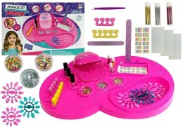 LEAN Toys Zestaw Kosmetyczki do Paznokci Suszarka, Lakiery