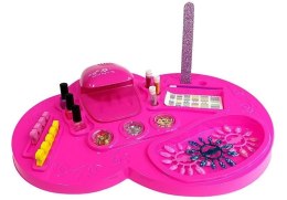 LEAN Toys Zestaw Kosmetyczki do Paznokci Suszarka, Lakiery