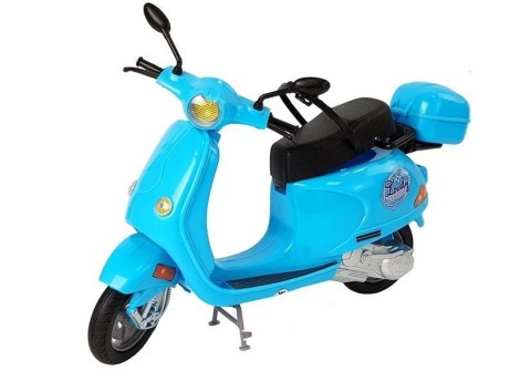 LEAN Toys Zestaw Lalka Ze Skuterem Kask Długie Włosy Różowy LEAN Toys Zestaw Lalka Ze Skuterem Kask Długie Włosy Różowy