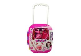 LEAN Toys Zestaw Lekarski w Walizce Stetoskop Lusterko Biały