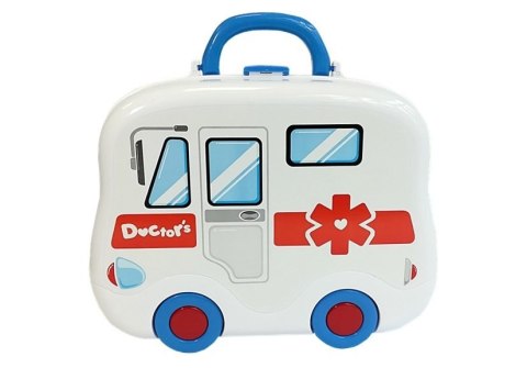 LEAN Toys Zestaw Lekarski w Walizce na Kółkach LEAN Toys Zestaw Lekarski w Walizce na Kółkach