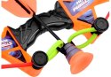 LEAN Toys Zestaw Łuk 3 Strzały Sportowy Pomarańczowy 58 cm