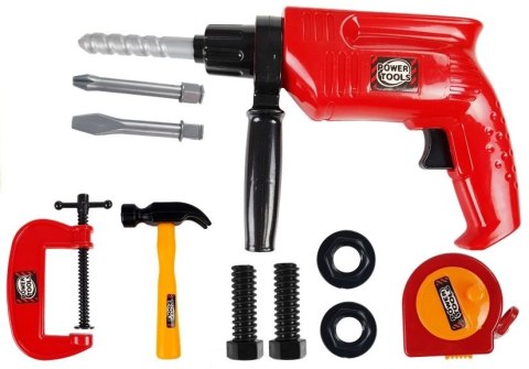 LEAN Toys Zestaw Narzędzi w Walizce Wiertarka Śruby LEAN Toys Zestaw Narzędzi w Walizce Wiertarka Śruby