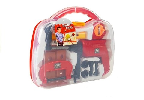 LEAN Toys Zestaw Narzędzi w Walizce Wiertarka Śruby LEAN Toys Zestaw Narzędzi w Walizce Wiertarka Śruby
