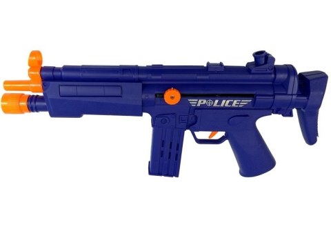 LEAN Toys Zestaw Policyjny Karabin Odgłosy Strzelania Naciąg LEAN Toys Zestaw Policyjny Karabin Odgłosy Strzelania Naciąg