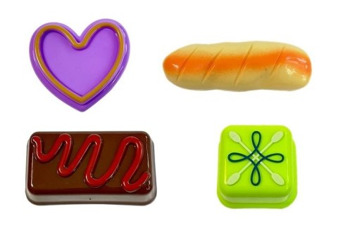 LEAN Toys Zestaw Słodkości do Zabawy w Cukiernię Ciasto Lody LEAN Toys Zestaw Słodkości do Zabawy w Cukiernię Ciasto Lody