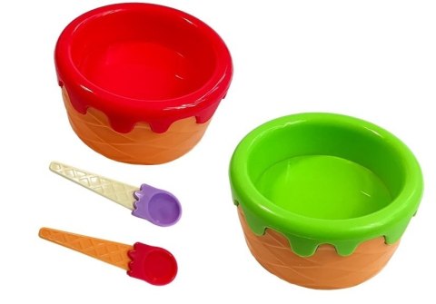LEAN Toys Zestaw Słodkości do Zabawy w Cukiernię Ciasto Lody LEAN Toys Zestaw Słodkości do Zabawy w Cukiernię Ciasto Lody