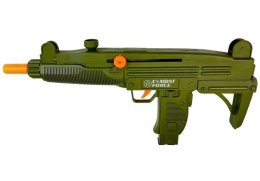 LEAN Toys Zestaw Wojskowy Pistolet Odgłosy Strzelania Naciąg