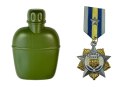 LEAN Toys Zestaw Wojskowy Pistolet Odgłosy Strzelania Naciąg