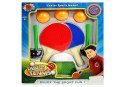 LEAN Toys Zestaw do Tenisa Stołowego Paletki Siatka Piłeczki