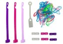 LEAN Toys Zestaw do Zaplatania Warkoczy Biżuteria do Włosów
